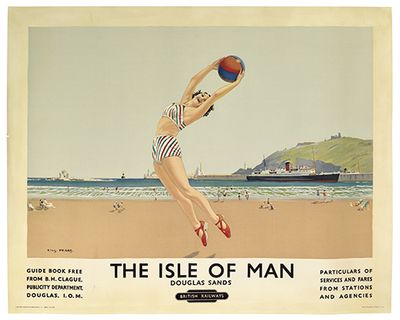 Isle of man poster british railways
