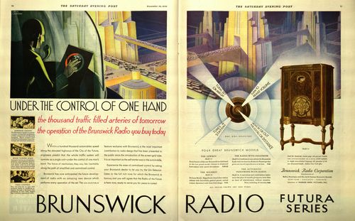 Brunswick Radio Under the Control of One Hand Highways of the Future