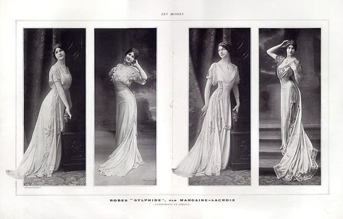 Margaine LaCroix Sylphide dresses 1908